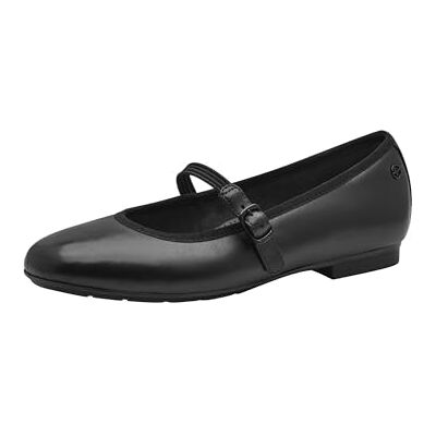 Tamaris Comfort dam bekväma ballerinaskor, svart, 38 EU, svart, 38 EU Tamaris Comfort dam bekväma ballerinaskor, svart, 38 EU, svart, 38 EU