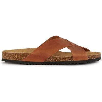 Geox Pojkar U Ghita D Slide sandal, Ljusbrun, 40 EU Geox Pojkar U Ghita D Slide sandal, Ljusbrun, 40 EU