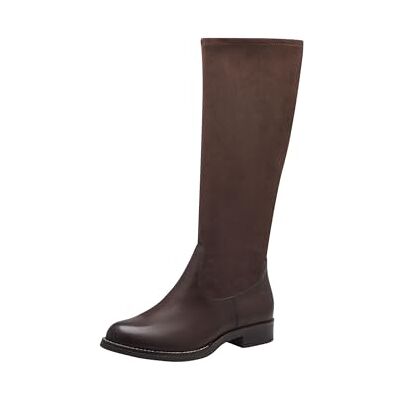 Tamaris Comfort Boots för kvinnor, Kastanj, 6 UK Wide Tamaris Comfort Boots för kvinnor, Kastanj, 6 UK Wide