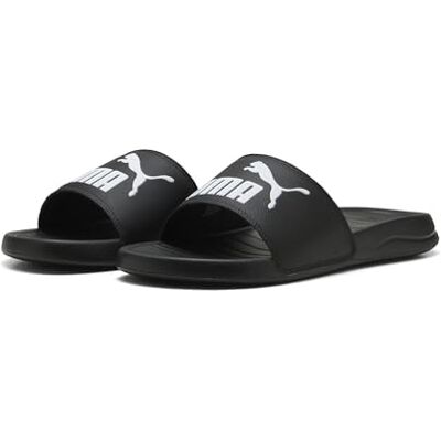 PUMA Unisex Popcat 20 H Slide Sandal, Svart Svart Vit, 5 UK, svart svart vit, 38 EU PUMA Unisex Popcat 20 H Slide Sandal, Svart Svart Vit, 5 UK, svart svart vit, 38 EU