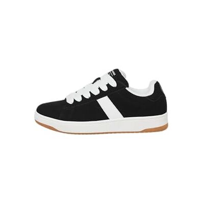 JACK & JONES Jfwmiles Syn Suede sneakers Sn, svart, 45 EU, svart, 45 EU JACK & JONES Jfwmiles Syn Suede sneakers Sn, svart, 45 EU, svart, 45 EU