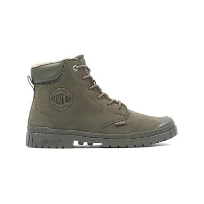 Palladium Blandad Sp20 manschett LTH WP WL stövel, Färg: grön, 47 EU Palladium Blandad Sp20 manschett LTH WP WL stövel, Färg: grön, 47 EU