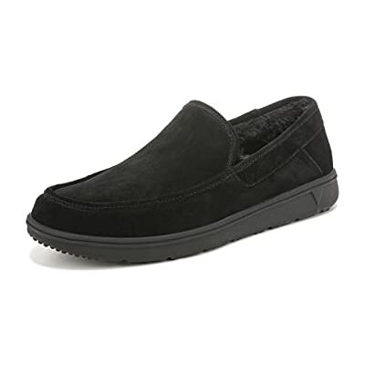 Vionic Gustavo toffel för män, Black Suede, 6 UK, Svart mocka, 38.5 EU Vionic Gustavo toffel för män, Black Suede, 6 UK, Svart mocka, 38.5 EU