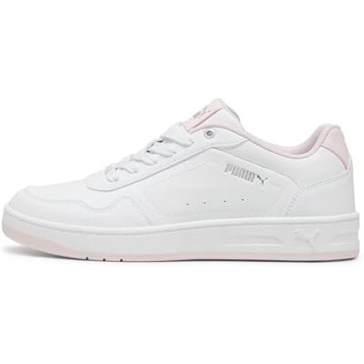 PUMA dam Court Classy Sneaker, White Whisp av rosa silver, 36 EU PUMA dam Court Classy Sneaker, White Whisp av rosa silver, 36 EU