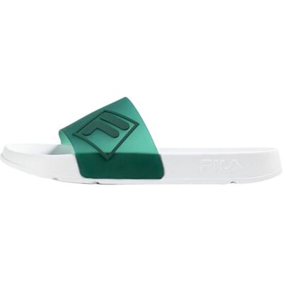 FILA Morro Bay LUGO Slide Sandal, White-Posy Green, 45 EU, Vit posy grön, 45 EU FILA Morro Bay LUGO Slide Sandal, White-Posy Green, 45 EU, Vit posy grön, 45 EU
