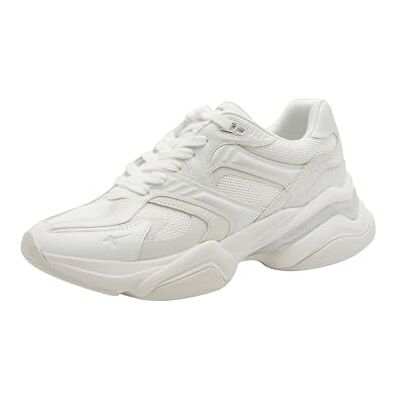 Tamaris dam Low 1-23782-46 sneakers, vit uni, 39 EU Tamaris dam Low 1-23782-46 sneakers, vit uni, 39 EU