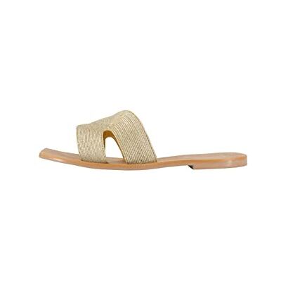 caissa damer platt sandal, guld, 39 EU, Guld, 39 EU caissa damer platt sandal, guld, 39 EU, Guld, 39 EU