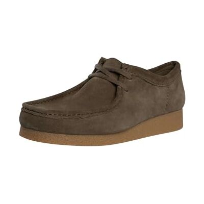 Clarks WallabeeEVO Mens Dark Olive Sde, 6.5 Clarks WallabeeEVO Mens Dark Olive Sde, 6.5