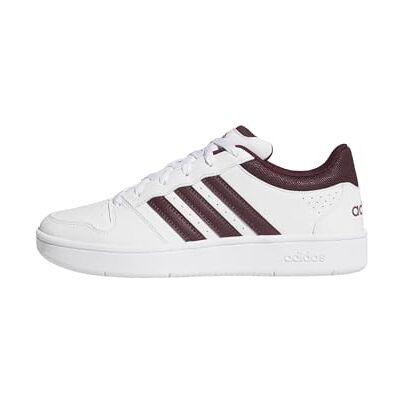 adidas herr HOOPS CLASSIC SHOES, ftwr white/maroon/ftwr white, 36 EU adidas herr HOOPS CLASSIC SHOES, ftwr white/maroon/ftwr white, 36 EU