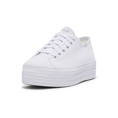 Keds Dam Triple UP Canvas sneakers, vit, 5,5 UK Keds Dam Triple UP Canvas sneakers, vit, 5,5 UK