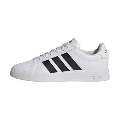 adidas herr Grand Court Base 3.0 Shoes, Ftwr White/Core Black/Ftwr White, 49 1/3 EU adidas herr Grand Court Base 3.0 Shoes, Ftwr White/Core Black/Ftwr White, 49 1/3 EU