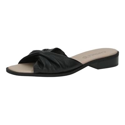 CAPRICE Damer 9-27200-44 sandal med klack, Svart nappa, 40 EU CAPRICE Damer 9-27200-44 sandal med klack, Svart nappa, 40 EU