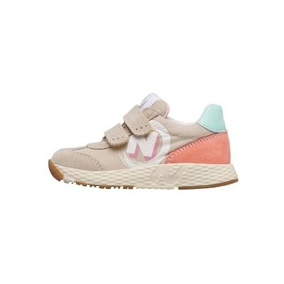 Naturino JESKO 2 VL. Suede/Nylon Beige-Sunset-MENTOS Naturino JESKO 2 VL. Suede/Nylon Beige-Sunset-MENTOS