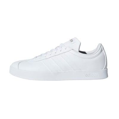 adidas Kvinnor VL Court 2.0 Sneakers, Cloud White/Cloud White/Metallic, 36 2/3 EU adidas Kvinnor VL Court 2.0 Sneakers, Cloud White/Cloud White/Metallic, 36 2/3 EU
