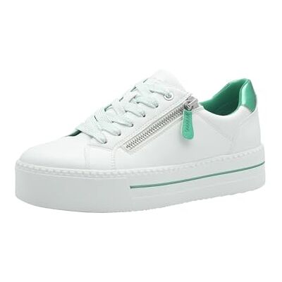 Soft Line Damen Plateau Schnürschuhe - Damen, vit, storlek 41 EU Soft Line Damen Plateau Schnürschuhe - Damen, vit, storlek 41 EU