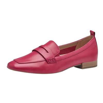 Tamaris Comfort damtofflor av läder med blockhäl, fuchsia, 37 EU Tamaris Comfort damtofflor av läder med blockhäl, fuchsia, 37 EU