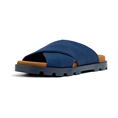 Camper mäns glidande platt sandal, Mörkblå 011, 8 Camper mäns glidande platt sandal, Mörkblå 011, 8