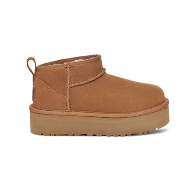 UGG flickor klassisk Ultra Mini Platform Ankelstövel, Kastanj, 5 US Big Kid UGG flickor klassisk Ultra Mini Platform Ankelstövel, Kastanj, 5 US Big Kid