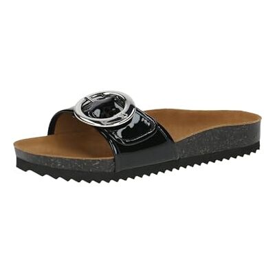 CAPRICE Damer 9-27401-44 sandal, Svart patent, 38 EU CAPRICE Damer 9-27401-44 sandal, Svart patent, 38 EU