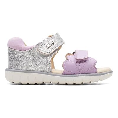 Clarks Flickors ströande vinge T. Sandal, Lila Lila kombi 21 EU Clarks Flickors ströande vinge T. Sandal, Lila Lila kombi 21 EU