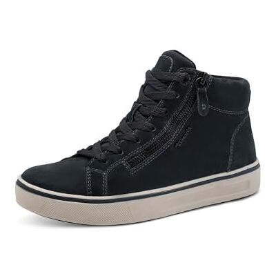 Tamaris Comfort Damen Sneaker High, modestövlar dam, marinblå mocka, 39 EU, Marinmocka, 39 EU Tamaris Comfort Damen Sneaker High, modestövlar dam, marinblå mocka, 39 EU, Marinmocka, 39 EU
