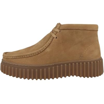 Clarks Torhill Moss Womens Light Tan Nubuck, 7 Clarks Torhill Moss Womens Light Tan Nubuck, 7