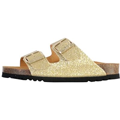 Scholl Dam Josephine sandal, Platinum guld, 38 EU Scholl Dam Josephine sandal, Platinum guld, 38 EU