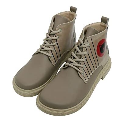 DOGO Victoria Fashion Boot, Gris, 2 UK, Grå, 35 EU DOGO Victoria Fashion Boot, Gris, 2 UK, Grå, 35 EU