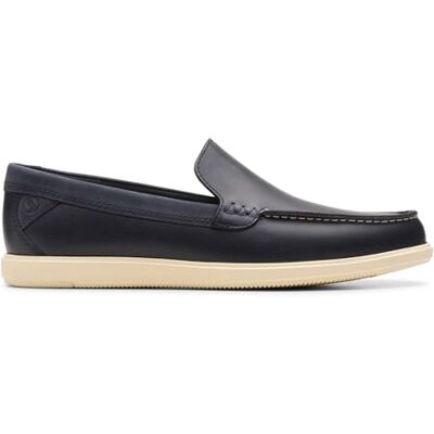 Clarks Bratton Loafer Mens Navy Leather, 6.5 Clarks Bratton Loafer Mens Navy Leather, 6.5
