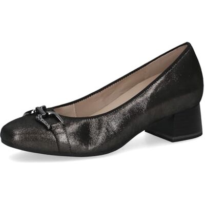 CAPRICE dam 9-22304-45 pumps, DK grå metall, 39 EU bred, Dk Grey Metal, 39 EU bred CAPRICE dam 9-22304-45 pumps, DK grå metall, 39 EU bred, Dk Grey Metal, 39 EU bred