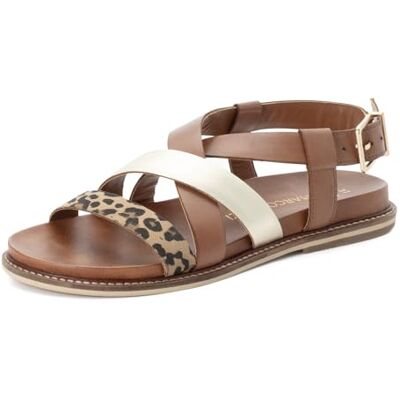 MARCO TOZZI dam 2–28426-44 sandaler, konjak comb, 36 EU MARCO TOZZI dam 2–28426-44 sandaler, konjak comb, 36 EU