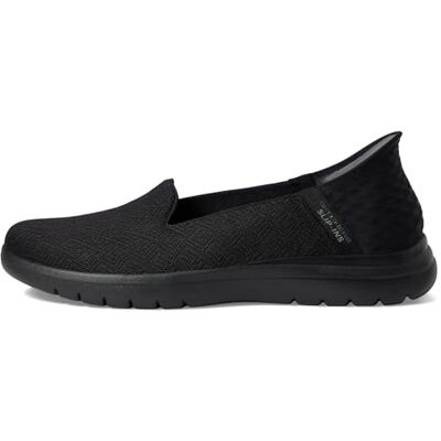 Skechers On-the-GO Flex – Siena Slip-on-sko för damer, Svart, 39.5 EU Skechers On-the-GO Flex – Siena Slip-on-sko för damer, Svart, 39.5 EU