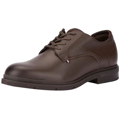 Tommy Hilfiger Flexibel Hilfiger Mix LTH Shoe Fm0fm05164, Derbyskor för män, brun, 40 EU Tommy Hilfiger Flexibel Hilfiger Mix LTH Shoe Fm0fm05164, Derbyskor för män, brun, 40 EU