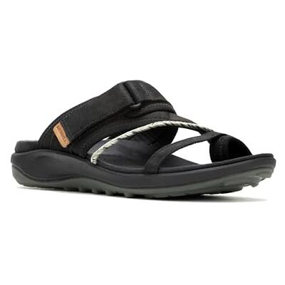 Merrell Dam Terran 4 inlägg Glidande sandal, svart, 45 EU Merrell Dam Terran 4 inlägg Glidande sandal, svart, 45 EU