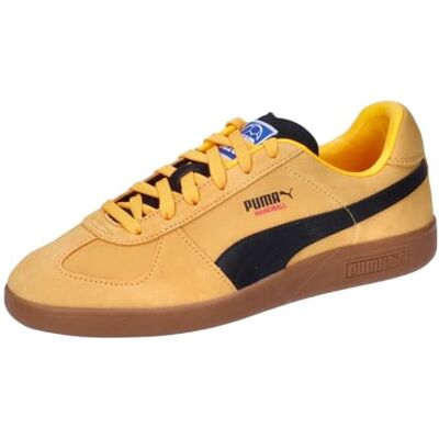 PUMA Unisex handboll inomhus domstol sko, Sun Stream svart karamell latte, 45 EU PUMA Unisex handboll inomhus domstol sko, Sun Stream svart karamell latte, 45 EU