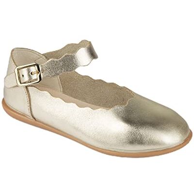 Conguitos Baby flicka Atenas platt tofflor, platinafärger, 24 EU Conguitos Baby flicka Atenas platt tofflor, platinafärger, 24 EU