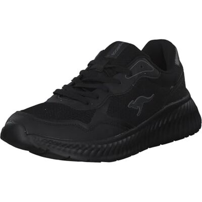 KangaROOS Unisex Km-lama sneakers, Jet svart mono, 40 EU KangaROOS Unisex Km-lama sneakers, Jet svart mono, 40 EU