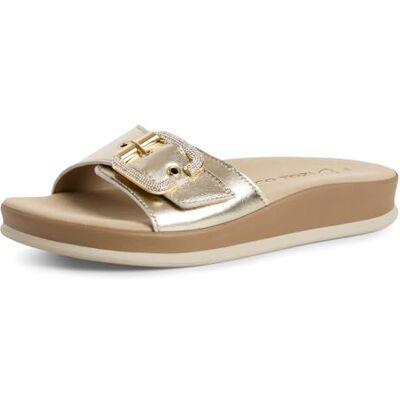 MARCO TOZZI Damer 2–27190-44 sandal, Metallic, 37 EU MARCO TOZZI Damer 2–27190-44 sandal, Metallic, 37 EU