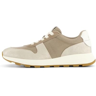 TOMS Trvl Lite retro snörningssneakers för kvinnor, Champagne metallisk mocka, 40 EU TOMS Trvl Lite retro snörningssneakers för kvinnor, Champagne metallisk mocka, 40 EU