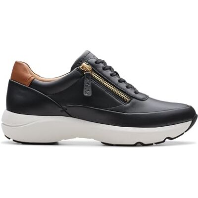 Clarks Tivoli Zip Womens Black Leather, 3.5 Clarks Tivoli Zip Womens Black Leather, 3.5