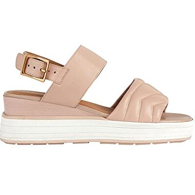 Geox Dam D Rosita Sandal, Nude, 39 EU, naken, 39 EU Geox Dam D Rosita Sandal, Nude, 39 EU, naken, 39 EU