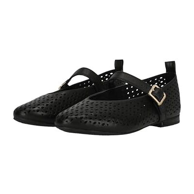 Clarks Fawna Jane Womens Black Leather, 3 Clarks Fawna Jane Womens Black Leather, 3