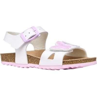 Geox flicka J Adriel Sandal, Vit Rosa, 26 EU Geox flicka J Adriel Sandal, Vit Rosa, 26 EU