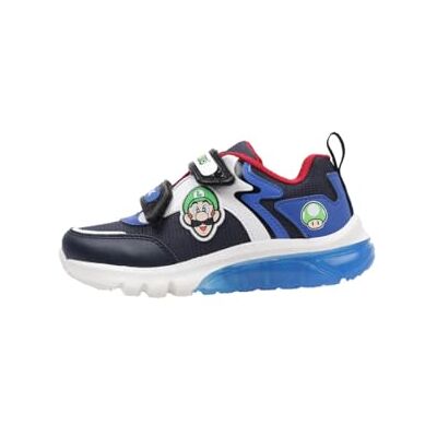 Geox J Ciberdron Boy I, barnsneakers, Marinblå, 34 EU Geox J Ciberdron Boy I, barnsneakers, Marinblå, 34 EU
