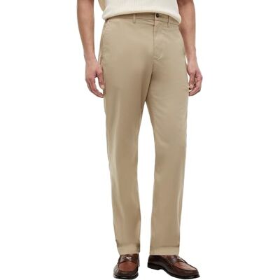 Tommy Hilfiger Herr Harlem Half Elast Poplin MW0MW42341, Khaki, 30W/32L Tommy Hilfiger Herr Harlem Half Elast Poplin MW0MW42341, Khaki, 30W/32L