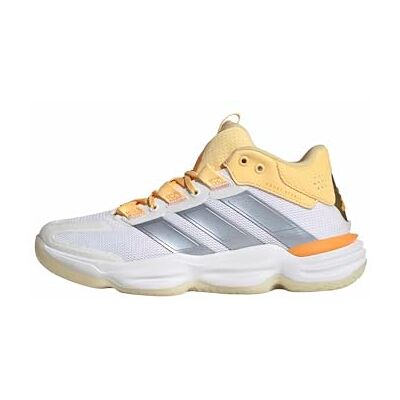 adidas dam Courtstabil indoor shoes, ftwr white/Crystal Sky/Ice Tangerine, 38 2/3 EU adidas dam Courtstabil indoor shoes, ftwr white/Crystal Sky/Ice Tangerine, 38 2/3 EU