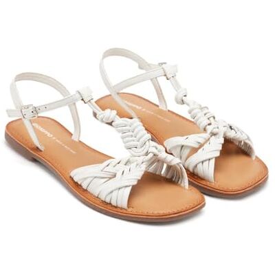 GIOSEPPO Walden, platta damsandaler, vit, 35 EU, Vit, 35 EU GIOSEPPO Walden, platta damsandaler, vit, 35 EU, Vit, 35 EU