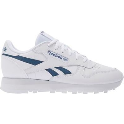 Reebok Sneakers i klassiskt läder för pojkar, Vit skuggmåne, 36.5 EU Reebok Sneakers i klassiskt läder för pojkar, Vit skuggmåne, 36.5 EU