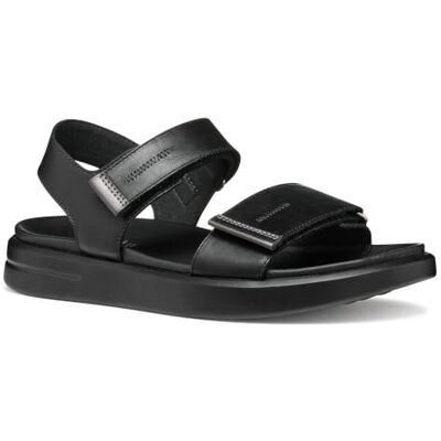 Geox Damer D XAND 2S E sandal, svart/pistol, 37 EU, Svart pistol, 37 EU Geox Damer D XAND 2S E sandal, svart/pistol, 37 EU, Svart pistol, 37 EU