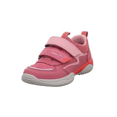 Superfit Storm Låg Sneaker Flickor, Rosa röd 5500, 41 EU Superfit Storm Låg Sneaker Flickor, Rosa röd 5500, 41 EU